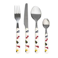 Marine Business Regatta Cutlery Set 24 Piece Flags