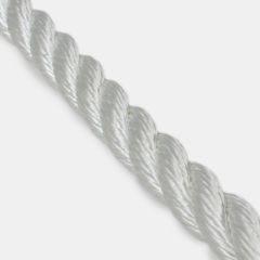 Nylon Rope 1-1/4" Twist White /Ft.