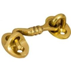 Decorative Door Hook 1-3/4" Brass