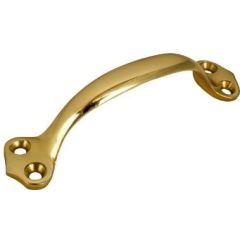 Deluxe 4" Brass Lift Handle