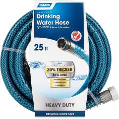 Drinking Water Hose 25'x5/8" Blue Premium