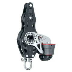 57mm Fiddle Ratchet Block - Swivel, Becket, Cam Cleat