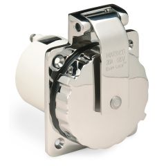 Power Inlet 30A 125V Stainless Steel