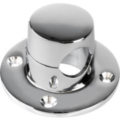 Chain Deck Pipe Hinged | Chrome/Brass Line Size 1"