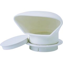 Cowl Vent Low Profile 3" White