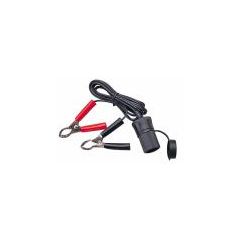 Cigarette Lighter Power/Socket With Battery Clips