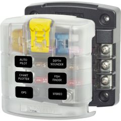 ST Blade Fuse Block - 6 Circuits with Cover