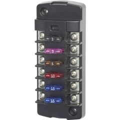 ST Blade Fuse Block - 6 Independent Circuits