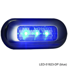LED Oblong 2.9" Blue Courtesy Light 
