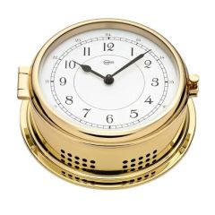 Clock Barigo Skipper 6" Brass Quartz | Roman Numerals