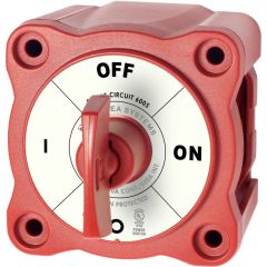 m-Series Mini On-Off Battery Switch with Key - Red 6005