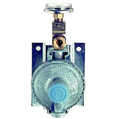 LPG Wall Mount Regulator W/Gauge 1 Stage | Propane