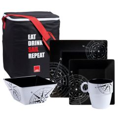 Marine Business Lombok Melamine Tableware Set of 24