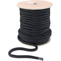 Nylon Rope 3/4" Black Braid /Ft.