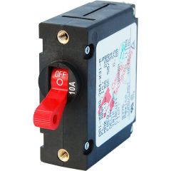 A-Series Red Toggle Circuit Breaker 10A