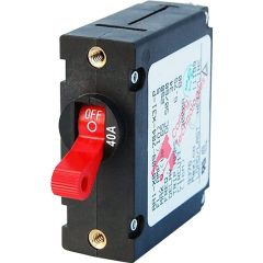 A-Series Red Toggle Circuit Breaker 40A
