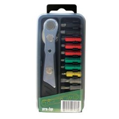 Pocket Tool Kit 13Pcs. Colour Coded