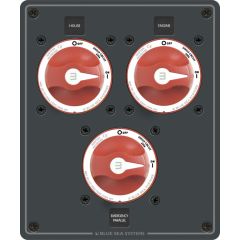 Traditional Metal Dual Bank Battery