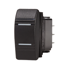 Switch Rocker On/Off/On SPDT | Illuminated Contura III