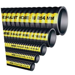 Hose Vetus Marine Exhaust ID  5-inch 127mm /ft.