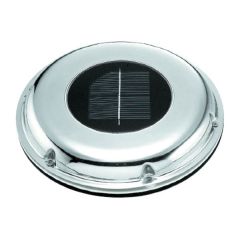 Vent Solar Stainless Rechargable | 8-1/2" x 4" 900cu.ft/Hr