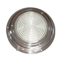Dome Light 4" SS W/W LED