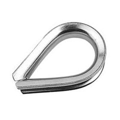 Thimble 3/32 3mm - Stainless Steel