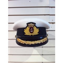 Captain's Hat W/Merchant Marine Badge