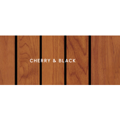 NautikFlor Cherry & Black Planks - 24 Sq/Ft