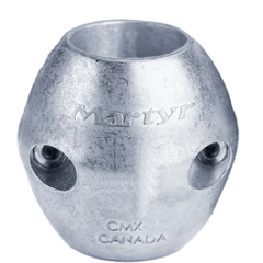 3/4" Streamlined Shaft Anode - Zinc