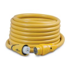 EEL Cordset, 50A 125V, Yellow, 50'