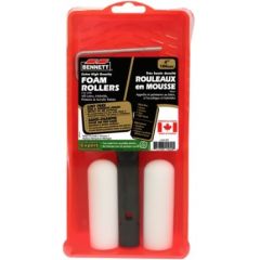 Roller & Tray Set 4" Handle 2 Foam