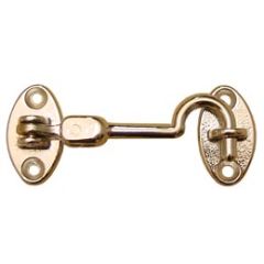 Cabin/Door Hook 3-3/16" Brass