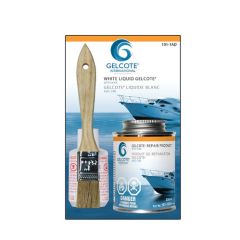 Gelcoat White Waxed  250ml.