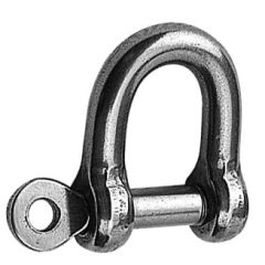 Shackle D 3/8" Captive Pin