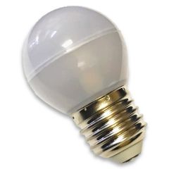 Bulb LED E26/E27  Compact Globe 10-30VDC 4W Warm White