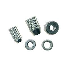 Nut  Knurled 1/4-24 LH