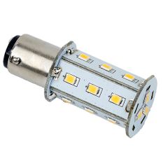 Bulb "Tower" Navigation Bayonet LED Bulb,Warm White 10-30VDC (3.0W), Omni-Directional, BAY15d Socket