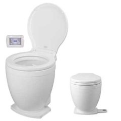 Toilet Electric Jabsco Lite Flush | 12V Compact Size