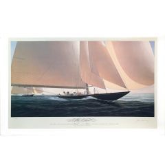 Print "The Chase" John Mecray Remarque 24/75