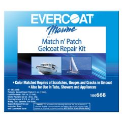 Gelcoat Repair Kit Match & Patch Multi Colour