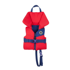 Mustang Lil Legends Infant Foam Vest-Red/Navy