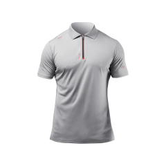 Mens UVActive™ UPF50+ Zip Sports Polo - Grey