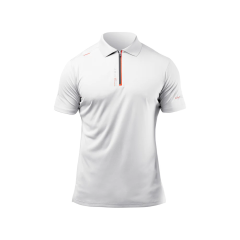 Mens UVActive™ UPF50+ Zip Sports Polo - White
