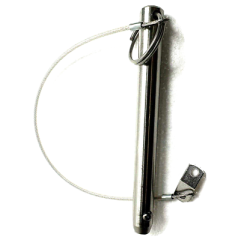 1/4" x 2-1/4" Stainless Steel Faspin w/Lanyard