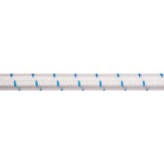 Shock Cord 5mm White Blue Trace