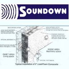 Insulation Engine Compartment  32" x 54 " x 1" Soundown