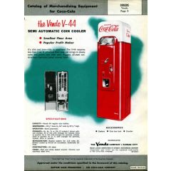 Coke Machine Model 44 | Serial # 27720A31