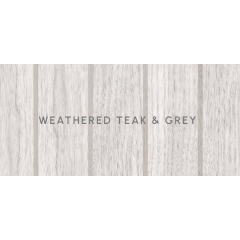 NautikFlor Weathered Teak & Grey Planks - 24 Sq/Ft