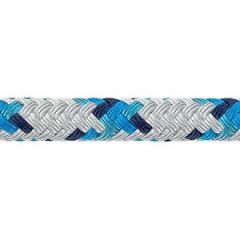 XLS3 Yacht Braid White/Blue 10mm-3/8"